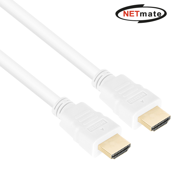 강원전자 넷메이트 NMC-HM010W 4K 60Hz HDMI 2.0 케이블 0.5m~5m - 상품 이미지