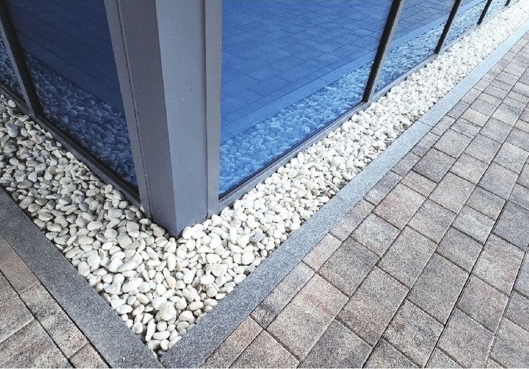 백자갈(흰자갈) / 하다건재 바닥석재 자갈석