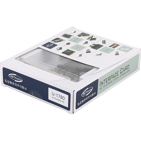 강원전자 넷메이트 USB3.1 Gen2 2포트 PCI Express 카드(슬림PC겸용) U-1780 - 상세 이미지 4