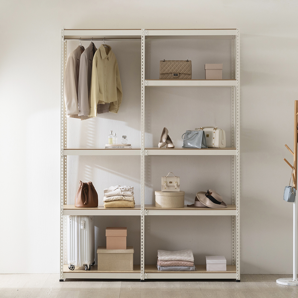 영진랙 철제선반 무볼트 조립식앵글 베란다 다용도실 영진앵글 6003002100 2단 독립형