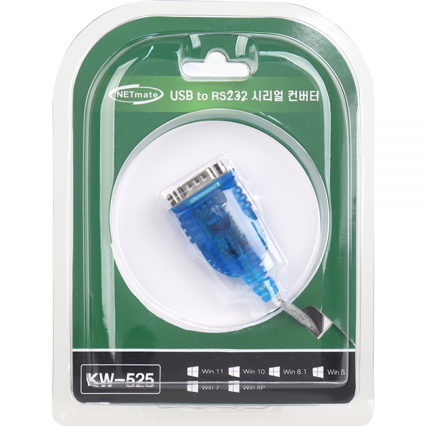 강원전자 넷메이트 USB TO 시리얼(RS232) 변환기(Prolific)(0.45m) KW-525 - 상세 이미지 3
