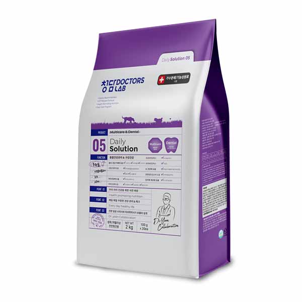 강아지 저알러지 가수분해 사료 청담닥터스랩 2kg 지아이 장 이미지 6