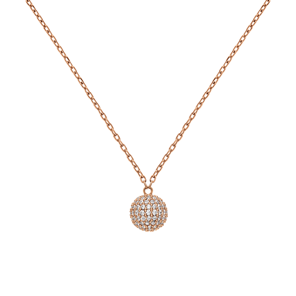 다니엘 웰링턴 PAVE CRYSTAL NECKLACE+ BRACELET 로즈골드 SET - 상세 이미지 2