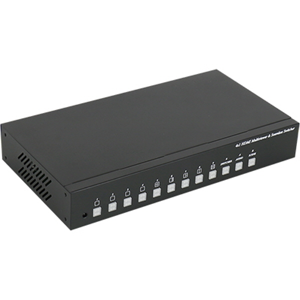 강원전자 넷메이트 멀티뷰어 HDMI 4:1 Seamless 선택기 NM-HM41 - 상세 이미지 2