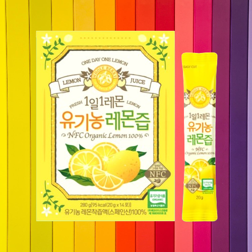 홀베리 1일1레몬 유기농 레몬즙 14포X1개 - 상세 이미지 2