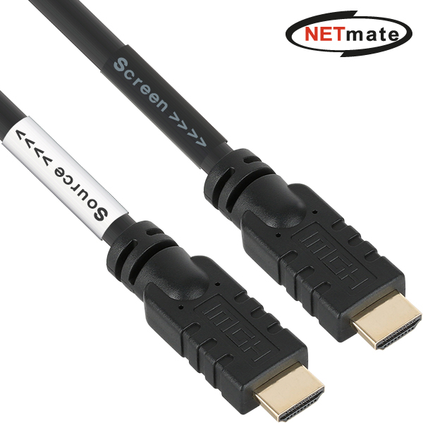 강원전자 넷메이트 HDMI 2.0 Active 노트북 연결 케이블 25m, 1개 - 상품 이미지