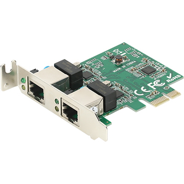 강원전자 넷메이트 PCI Express 듀얼 기가비트 랜카드(Realtek)(슬림PC겸용) NM-SWR8 - 상세 이미지 3
