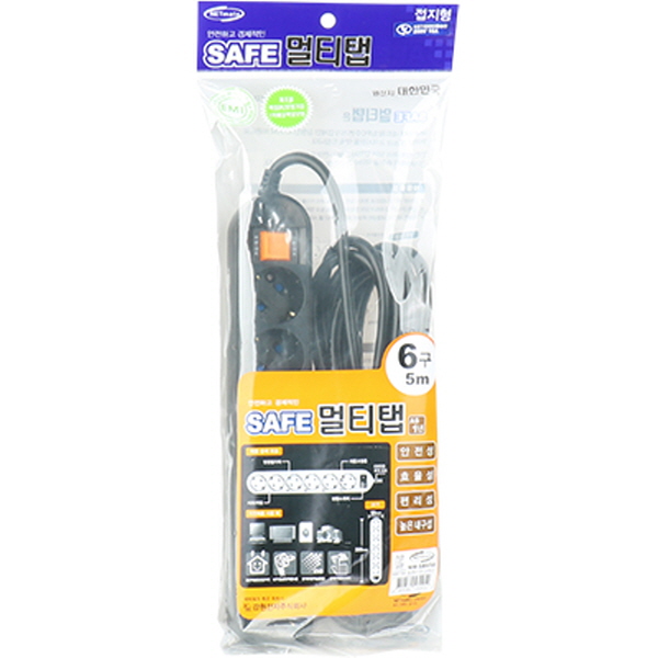 강원전자 넷메이트 안전 국산 멀티탭 멀티콘센트 접지 스위치 절전 - 상세 이미지 3