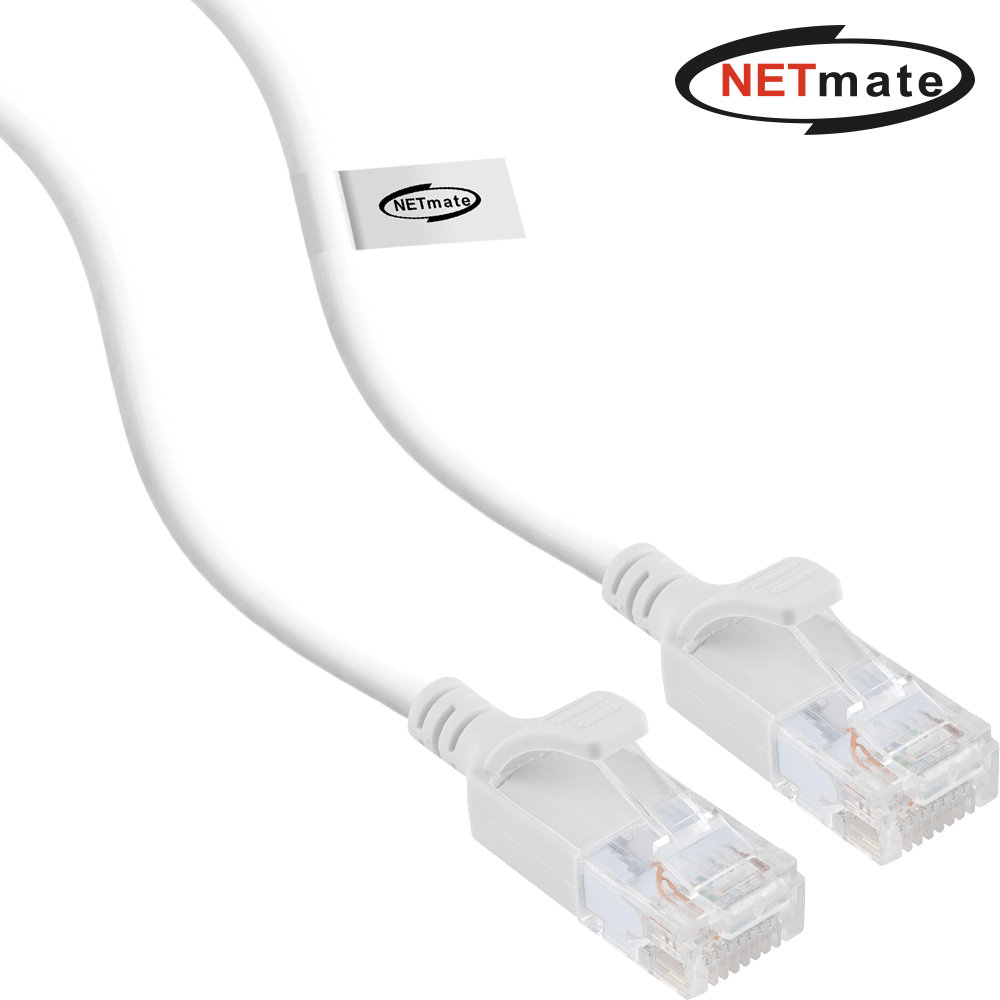 강원전자 넷메이트 CAT 6A UTP FlexibleSlim 랜선 케이블 10m, 1개 - 상품 이미지