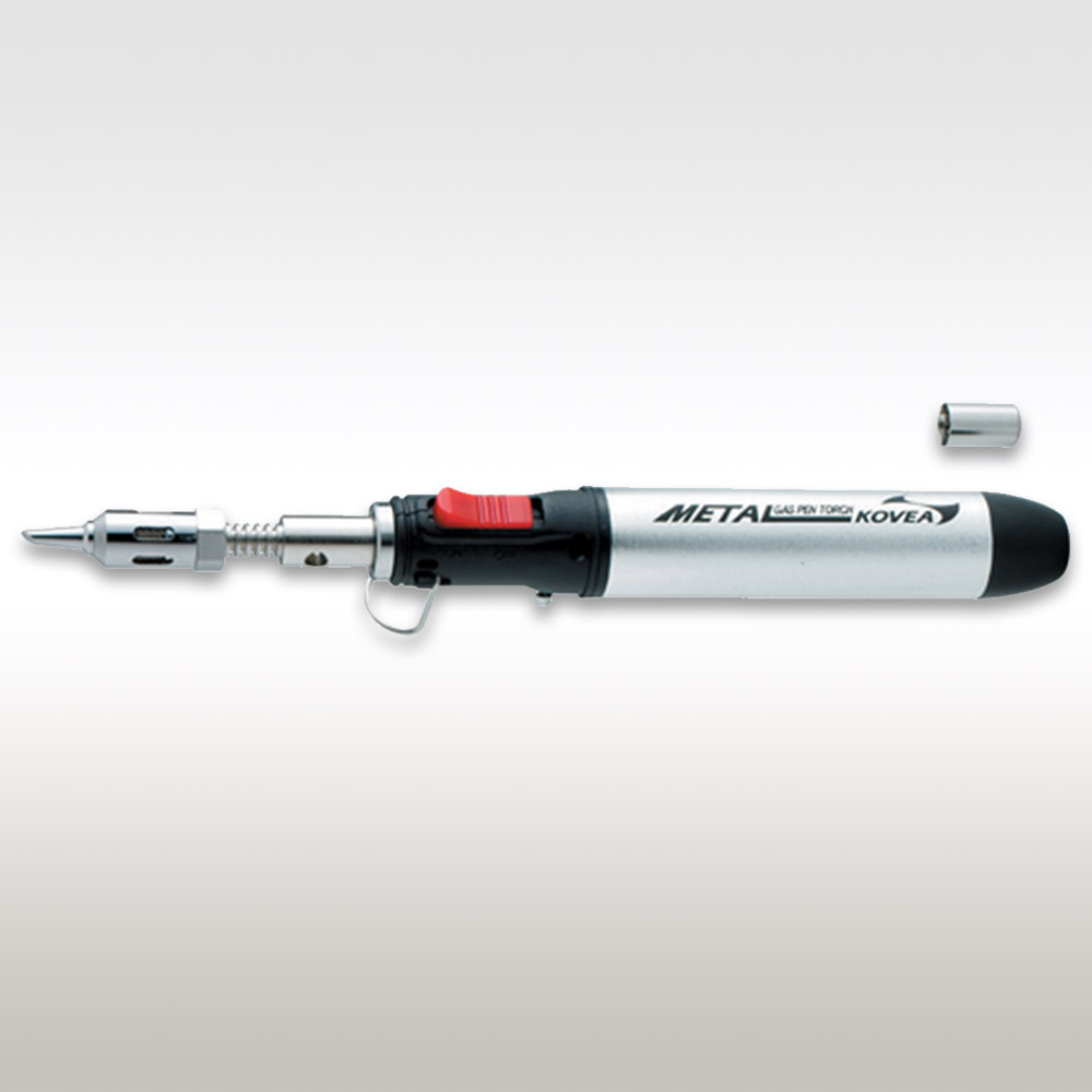 코베아 메탈펜 가스토치 KTS-2101 캠핑 가정용 바베큐 요리용 휴대용 불맛