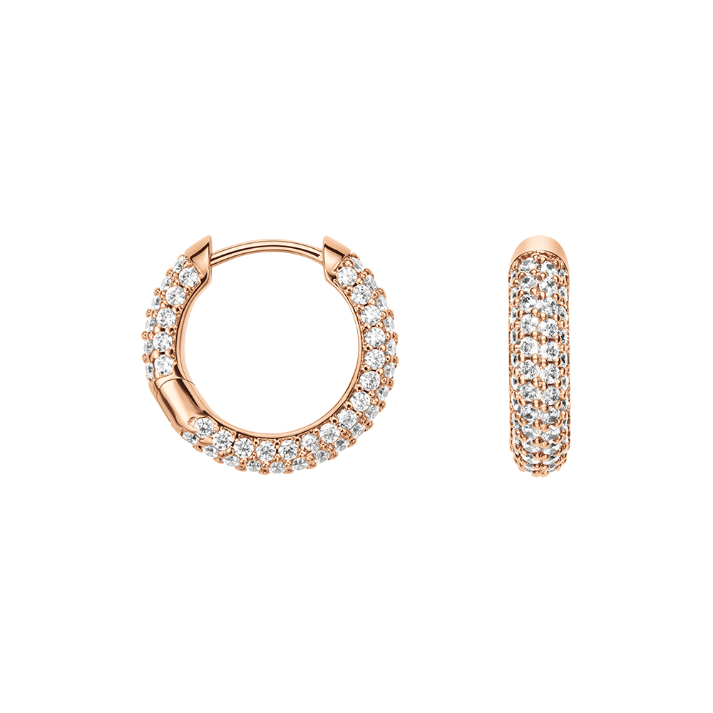 다니엘 웰링턴 PAVE CRYSTAL EARRINGS 볼드스타일 파베 패션귀걸이 이미지 6