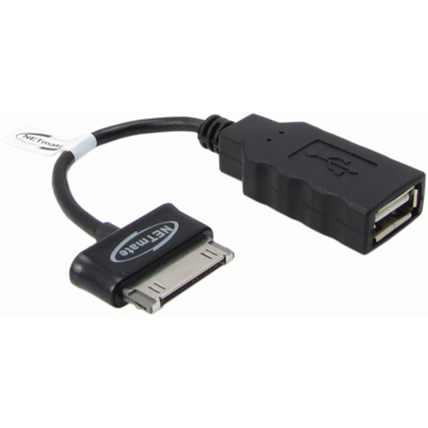 강원전자 넷메이트 갤럭시탭(10.1/8.9 전용) USB OTG 케이블(블랙) NM-OTG-03GTBK - 상세 이미지 2