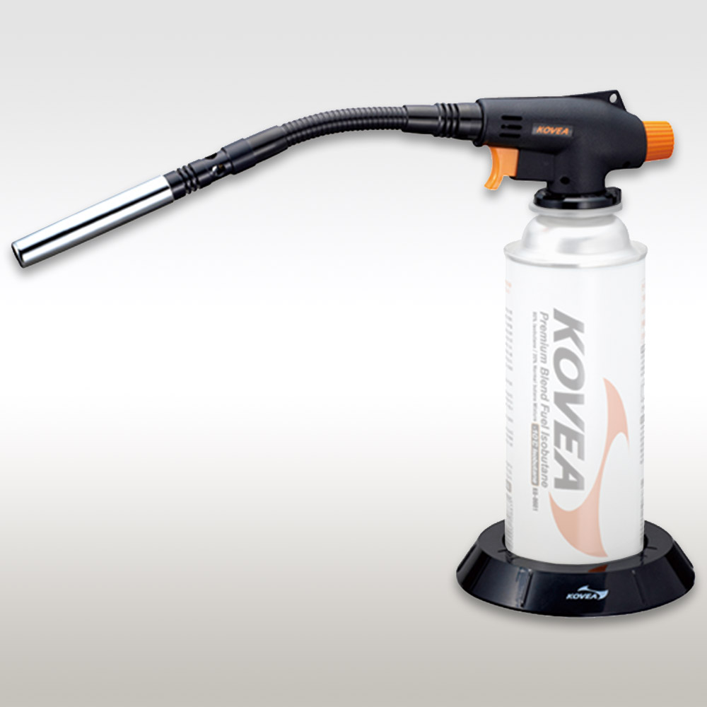 코베아 프리넥 가스 토치 KT-2924 캠핑 가정용 바베큐 요리용 휴대용 불맛