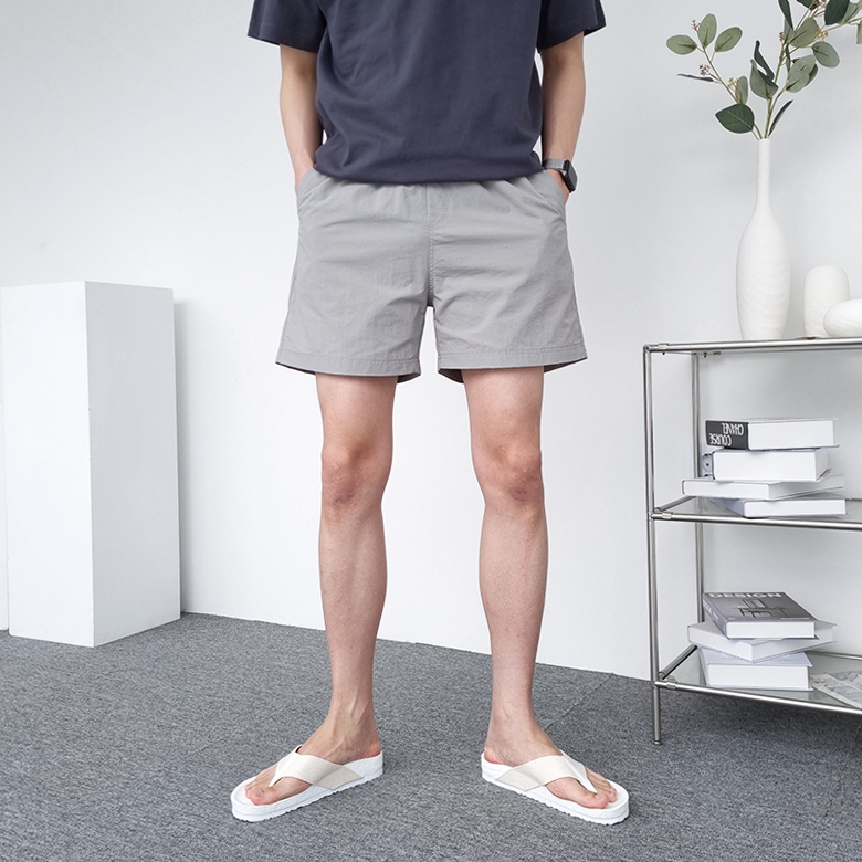 1+1 남자 브랜트 여름 나일론 스윔팬츠 반바지 9컬러 - 상세 이미지 2