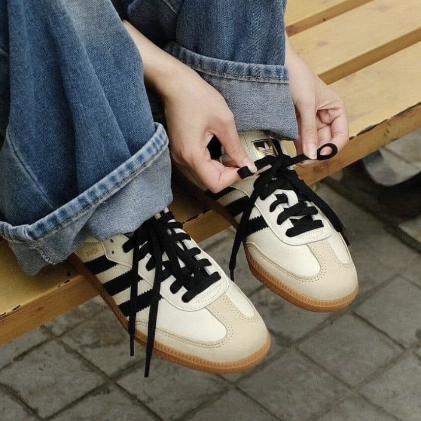 아디다스삼바 코어블랙 크림 화이트 스니커즈 ID0478 - 상세 이미지 5