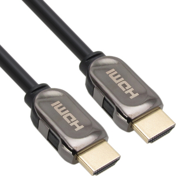강원전자 넷메이트 HDMI 1.4 Metallic 케이블 1m (블랙) NMC-HG01B - 상세 이미지 2