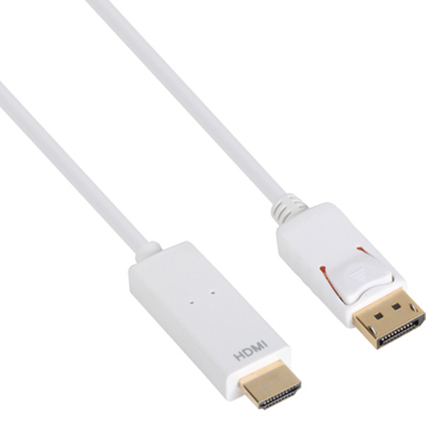 강원전자 넷메이트 DisplayPort 1.2 to HDMI 케이블 2m NMC-DPH2 - 상세 이미지 2