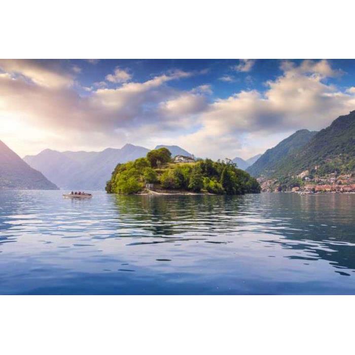 코모 호수의 아름다움