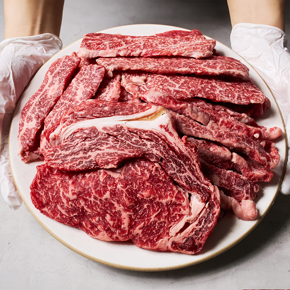 [한우농장직송] 1++ 한우 투뿔 스폐샬 특수부위 모둠 한판세트 상세 이미지 2