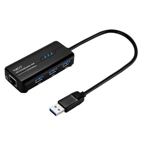 NEXT 기가랜 USB3.0 3포트 멀티허브 (NEXT-UH303LAN)