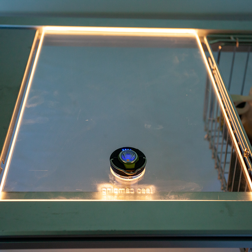 스노우피크 IGT 테이블 원유닛 투명 아크릴 상판 10mm