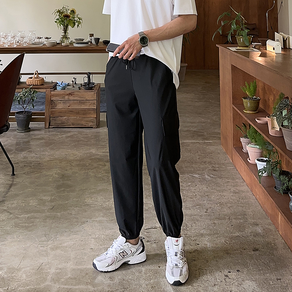 남자 바지 아이스 카고 조거 팬츠 남자냉장고바지