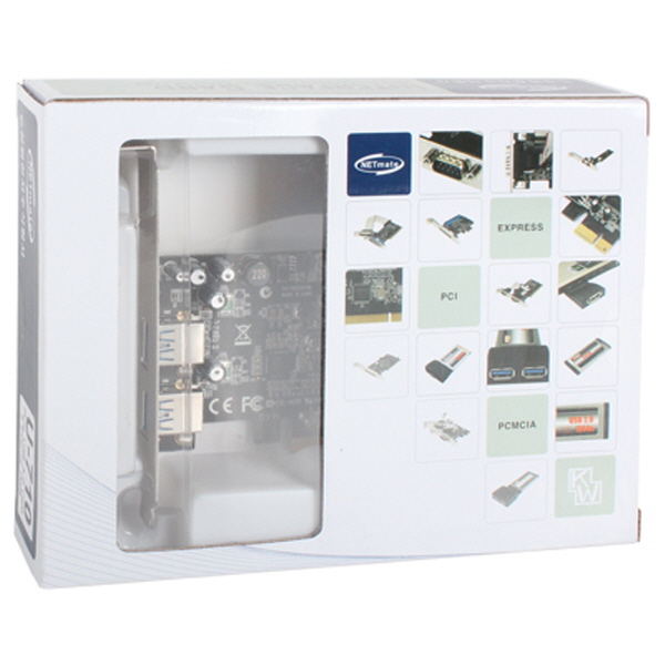 강원전자 넷메이트 USB3.1 Gen1 2포트 PCI Express 카드(Renesas/NEC)(슬림PC겸용) U-710 - 상세 이미지 3