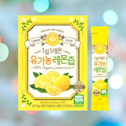 홀베리 1일1레몬 유기농 레몬즙 14포X1개 - 상세 이미지 3
