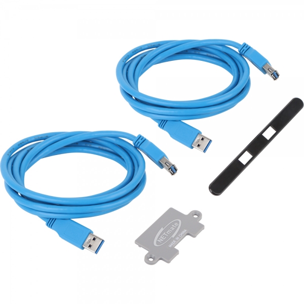 강원전자 넷메이트 모니터 거치대 USB 판넬 (NM-MA15 전용) NM-MAB02 - 상세 이미지 2