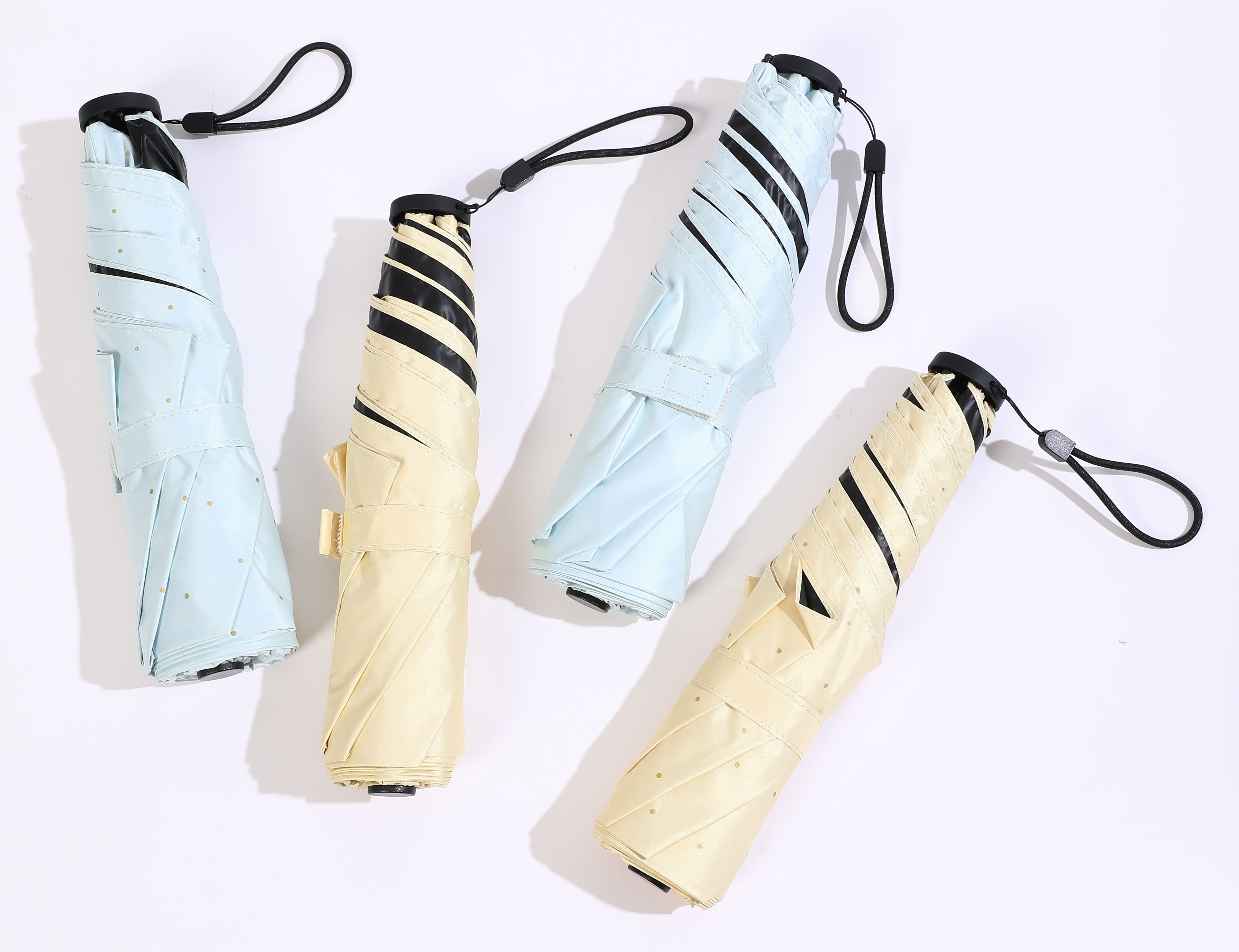 ARDECO 124그램 초경량 자외선차단 가벼운 암막 3단 카본 양산 우산겸용 우양산