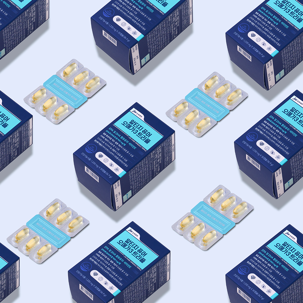 JW중외제약 알티지 퓨어 오메가3 트리플 1230mg 30캡슐, 3개 - 상세 이미지 5