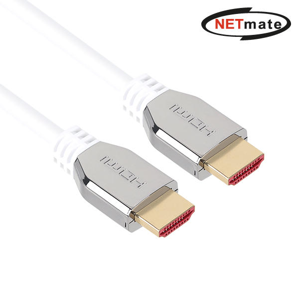 강원전자 넷메이트 8K 60Hz HDMI 2.1 Metallic 케이블 1m, 1개 - 메인 이미지