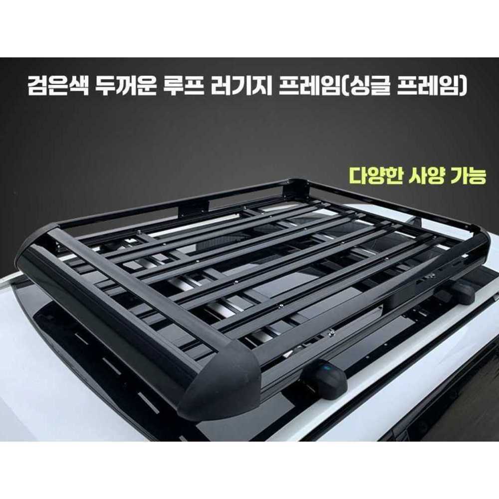 수화물 차 선반 SUV 차량 캐리어 방수 바구니 평판 루프바스켓 - 상세 이미지 3