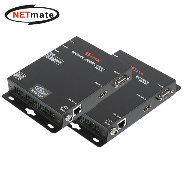 강원전자 넷메이트 4K 60Hz HDMI 2.0 1:1 리피터(HDbaseT 100m) HDM-DXW - 상품 이미지