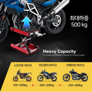 우주툴스 오토바이 리프트 정비 스탠드 바이크 작키 자키 운동러 솔직 후기 | 실사용 리뷰 - 상품 이미지 3
