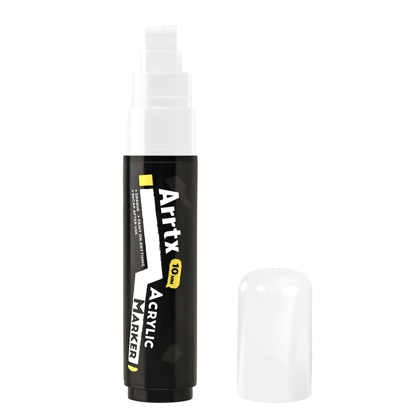 아트엑스 아크릴 마카펜 점보 10MM팁 낱개 화이트 블랙