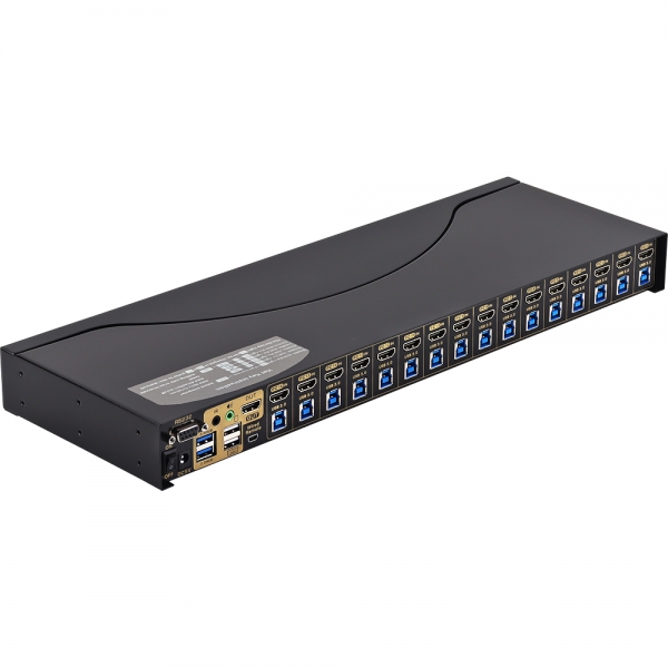강원전자 넷메이트 4K 60Hz HDMI KVM 16:1 스위치(USB) NM-HK4616 - 상세 이미지 3