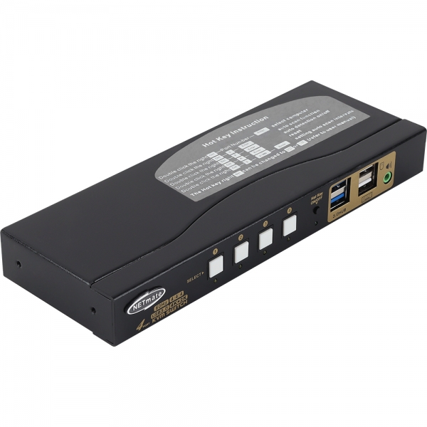 강원전자 넷메이트 4K 60Hz HDMI KVM 4:1 스위치(USB) NM-HK4604 - 상세 이미지 2