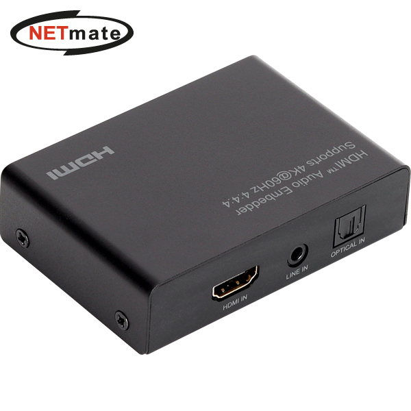 강원전자 넷메이트 HDMI 2.0 오디오 임베더 NM-PTA01 - 메인 이미지