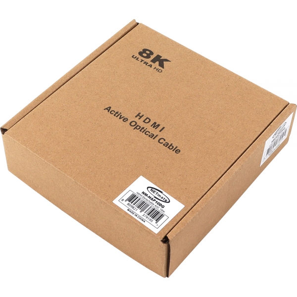 강원전자 넷메이트 HDMI2.1 Hybrid AOC 배관용 케이블 골드 10m, 1개 - 상세 이미지 4