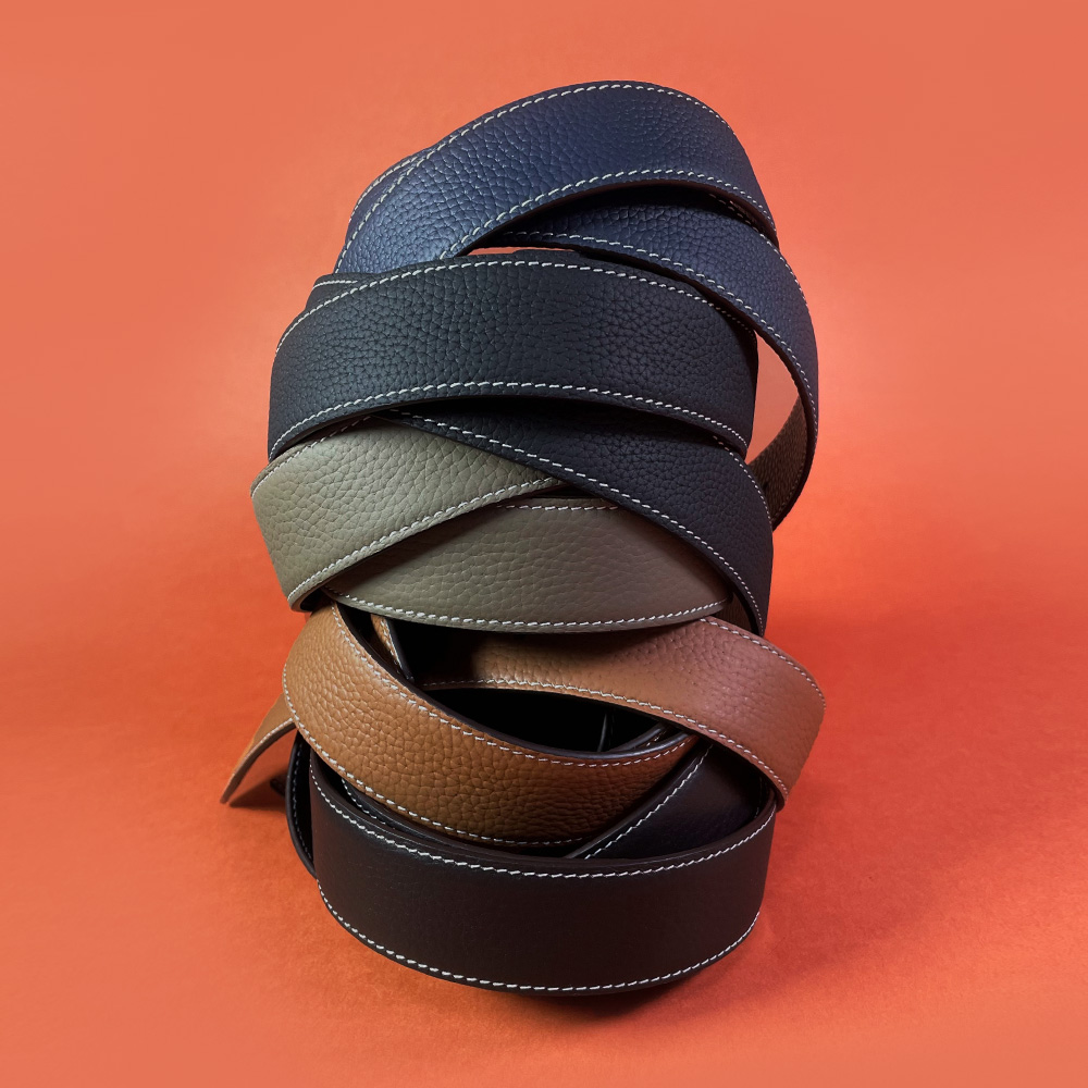 루이비통 남자벨트 호환 명품 소가죽 청바지 허리띠 혁띠 양면 끈 32mm 블랙