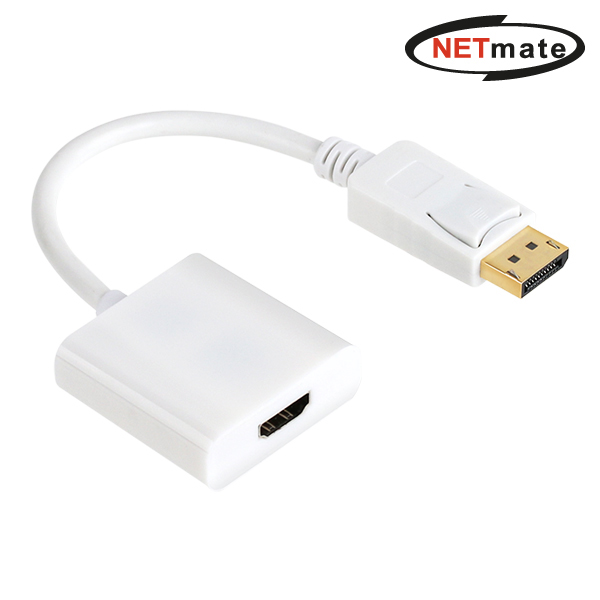 강원전자 넷메이트 DisplayPort to HDMI 컨버터(무전원) NM-TDH01 - 상품 이미지
