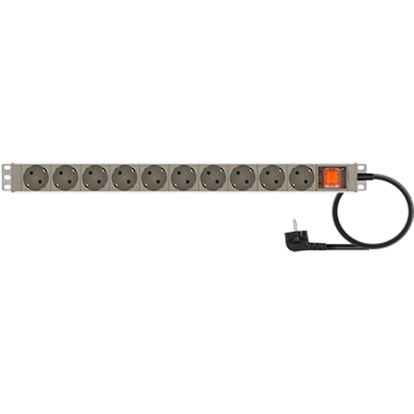 강원전자 넷메이트 알루미늄 안전 SAFE 국산 멀티탭 멀티콘센트 과부하차단 10구 접지 - 상세 이미지 2