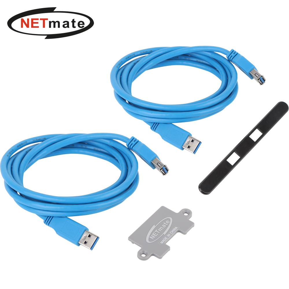 강원전자 넷메이트 모니터 거치대 USB 판넬 (NM-MA15 전용) NM-MAB02 - 상품 이미지