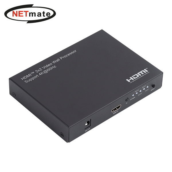 강원전자 넷메이트 HDMI 2.0 멀티비전(비디오월) 컨트롤러 NM-PTW01 - 상품 이미지