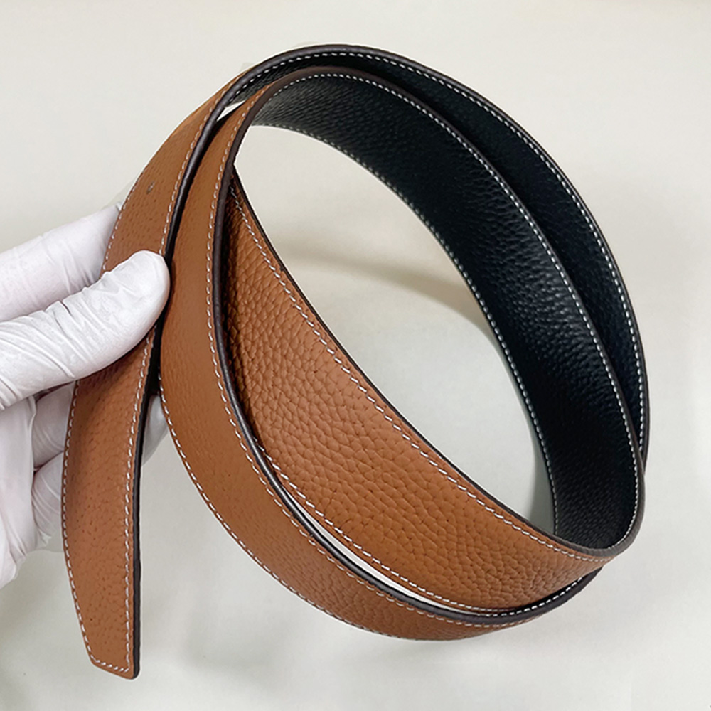 에르메스 남성벨트 호환 명품 허리띠 혁띠 가죽끈 교체 양면 블랙 카멜 32미리
