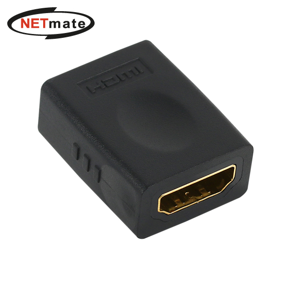 강원전자 넷메이트 NMG022 HDMI F/F 연장 젠더 - 메인 이미지
