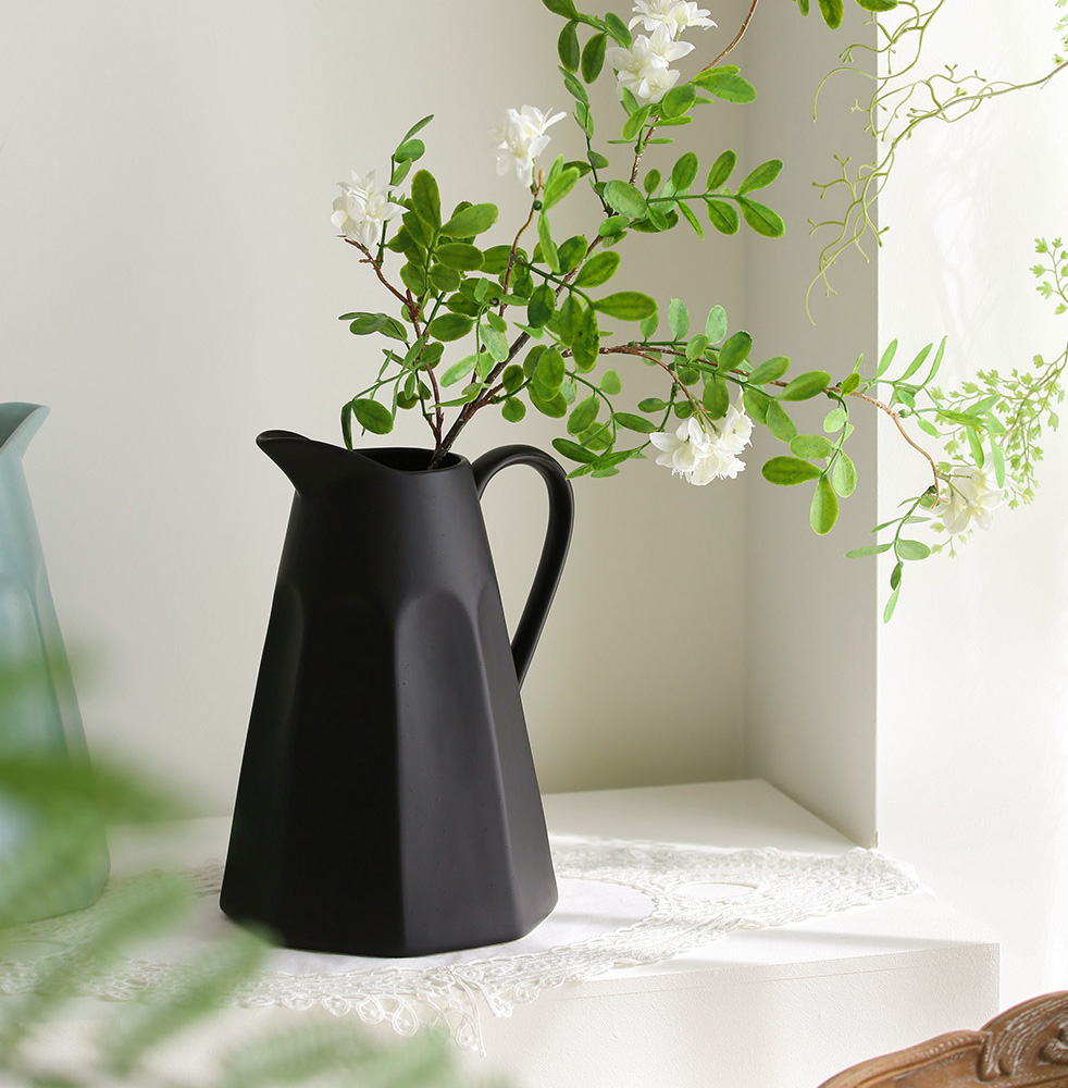 이본느 린넨 레이스 러너 패브릭 테이블 티 매트 덮개