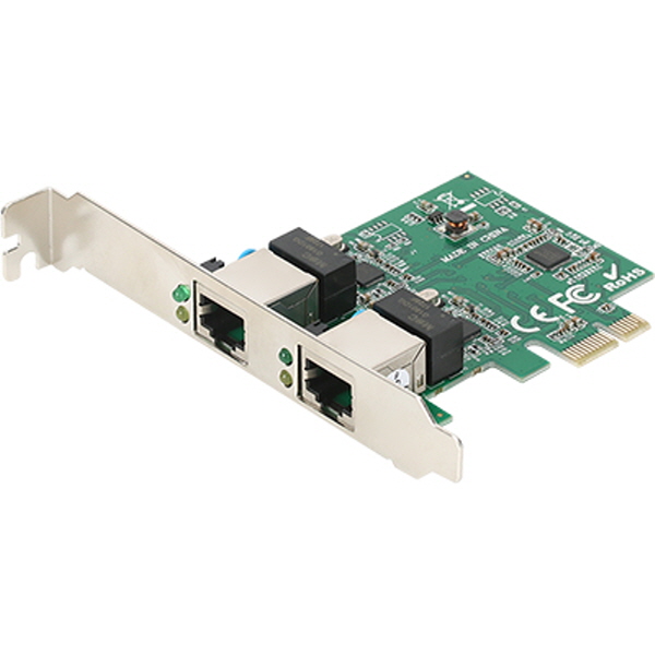 강원전자 넷메이트 PCI Express 듀얼 기가비트 랜카드(Realtek)(슬림PC겸용) NM-SWR8 - 상세 이미지 2