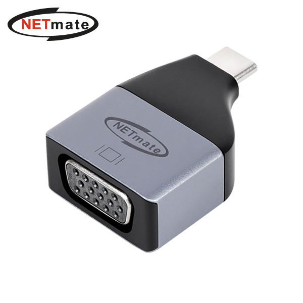 강원전자 넷메이트 USB Type C to VGA(RGB) 컨버터 NM-UCV01 - 메인 이미지